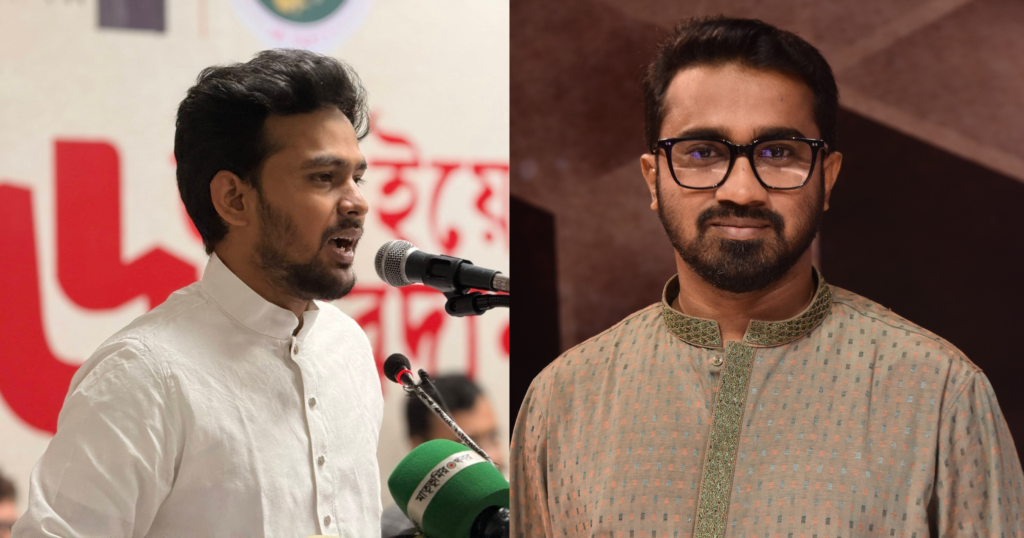 আসিফ মাহমুদের বিরুদ্ধে আওয়ামী ব্যবসায়ী পুনর্বাসনের অভিযোগ রাশেদ খানের