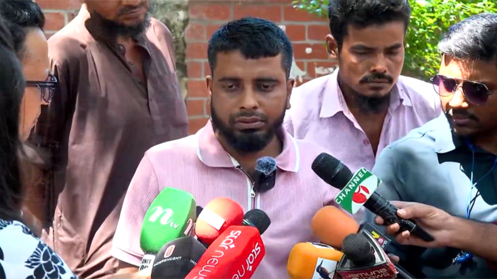 মরিয়মের মৃত্যুর ঘটনায় শ্যালক ওবায়দুরকে দায়ী করলেন বাবা মাসুম বিল্লাহ