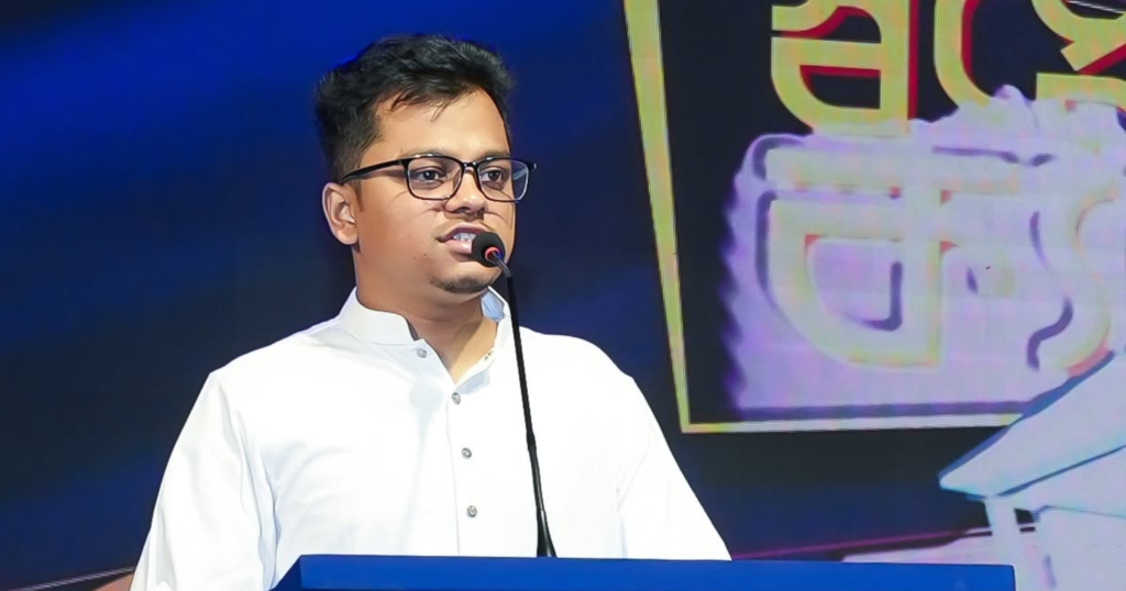 ডাকসুর এজিএসের নামফলক ভাঙার অভিযোগ, ছাত্রদলকে জিএস ফরহাদের প্রশ্ন