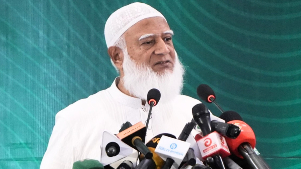 ‘বাংলাদেশ ভালো নেই, মানুষও ভালো নেই’: জামায়াত আমির শফিকুর রহমান